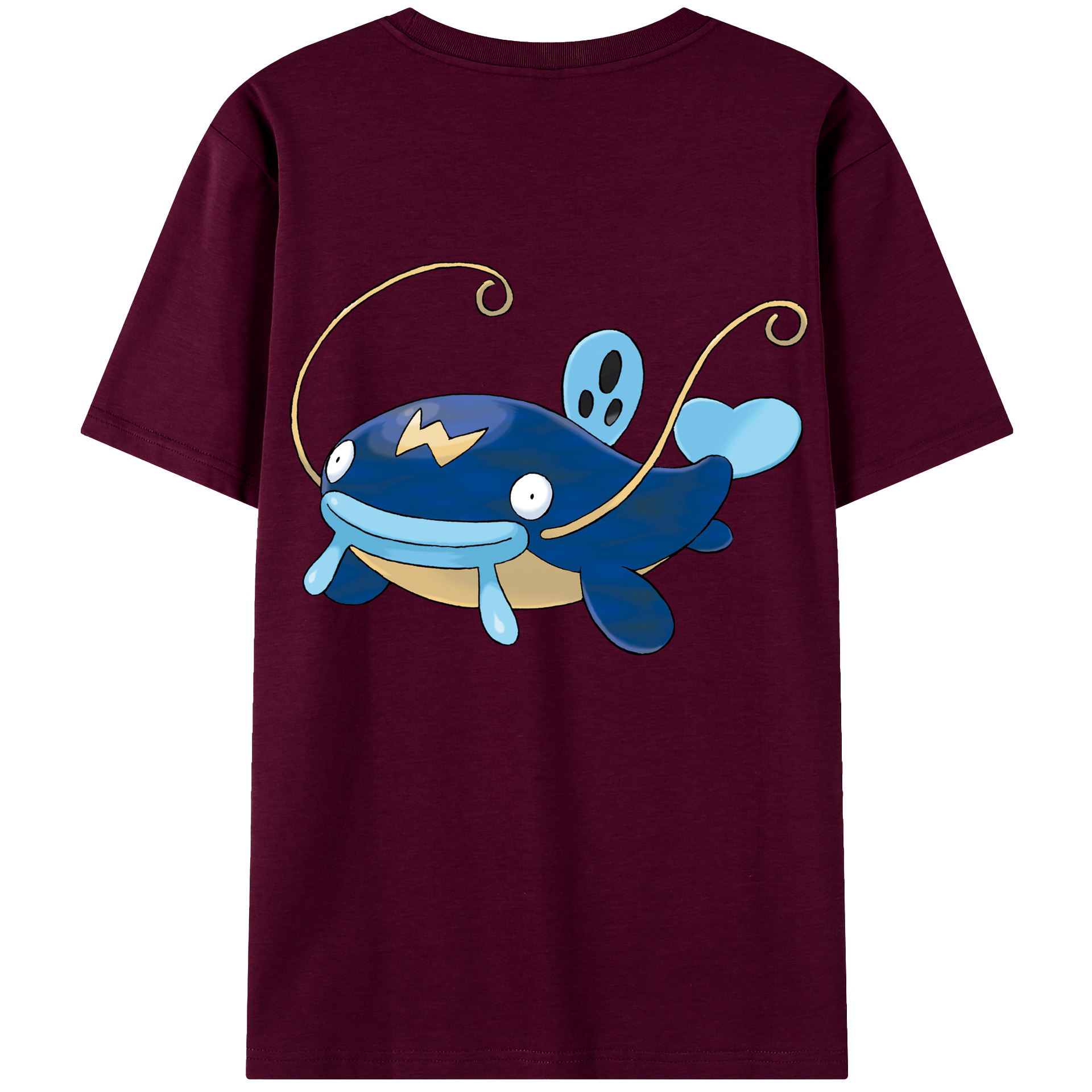 （画像用） ポケットモンスター Pokémon レディース半袖Tシャツ(バックプリント)